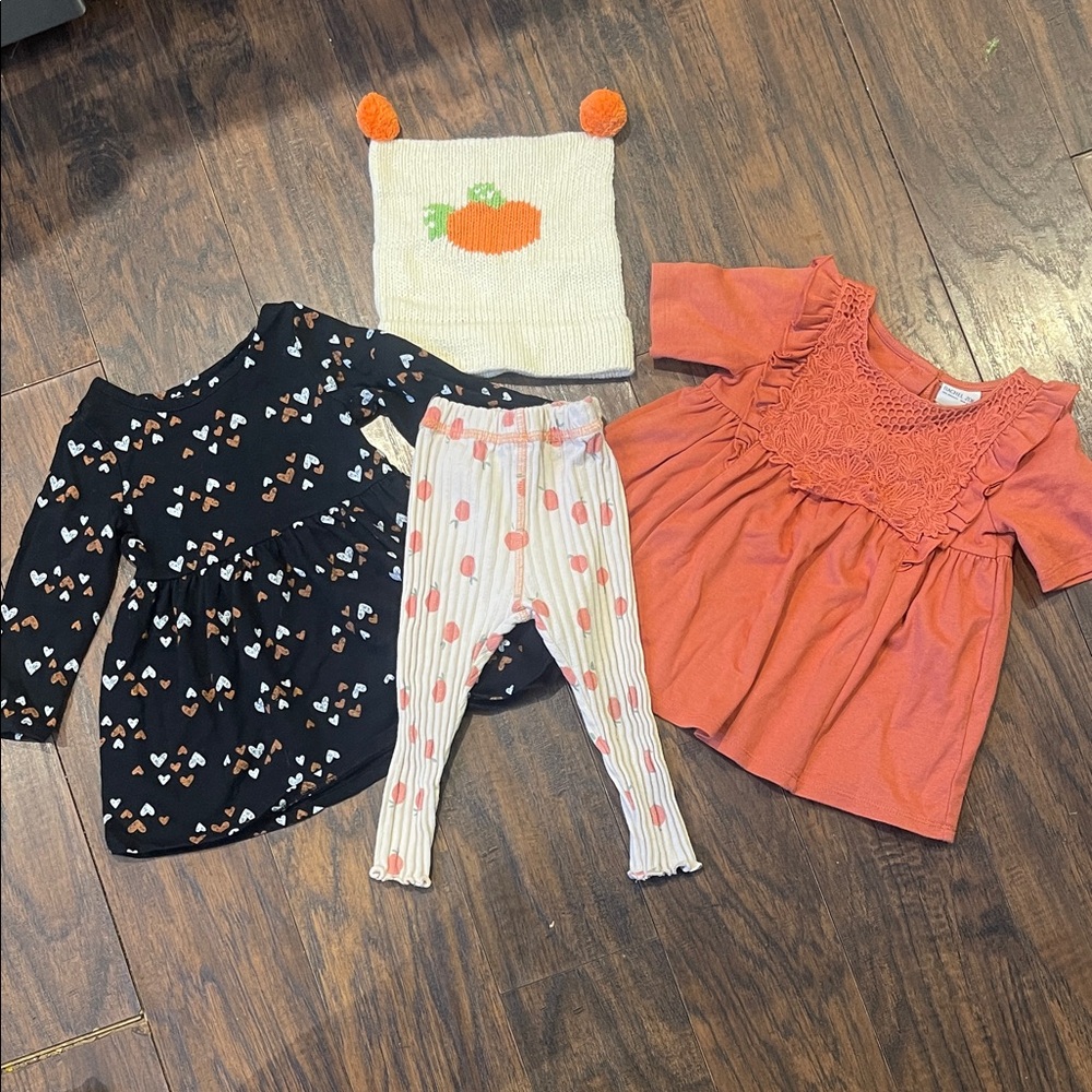 Fall Outfit Bundle!! Includes cutest Red Wagon Hat!